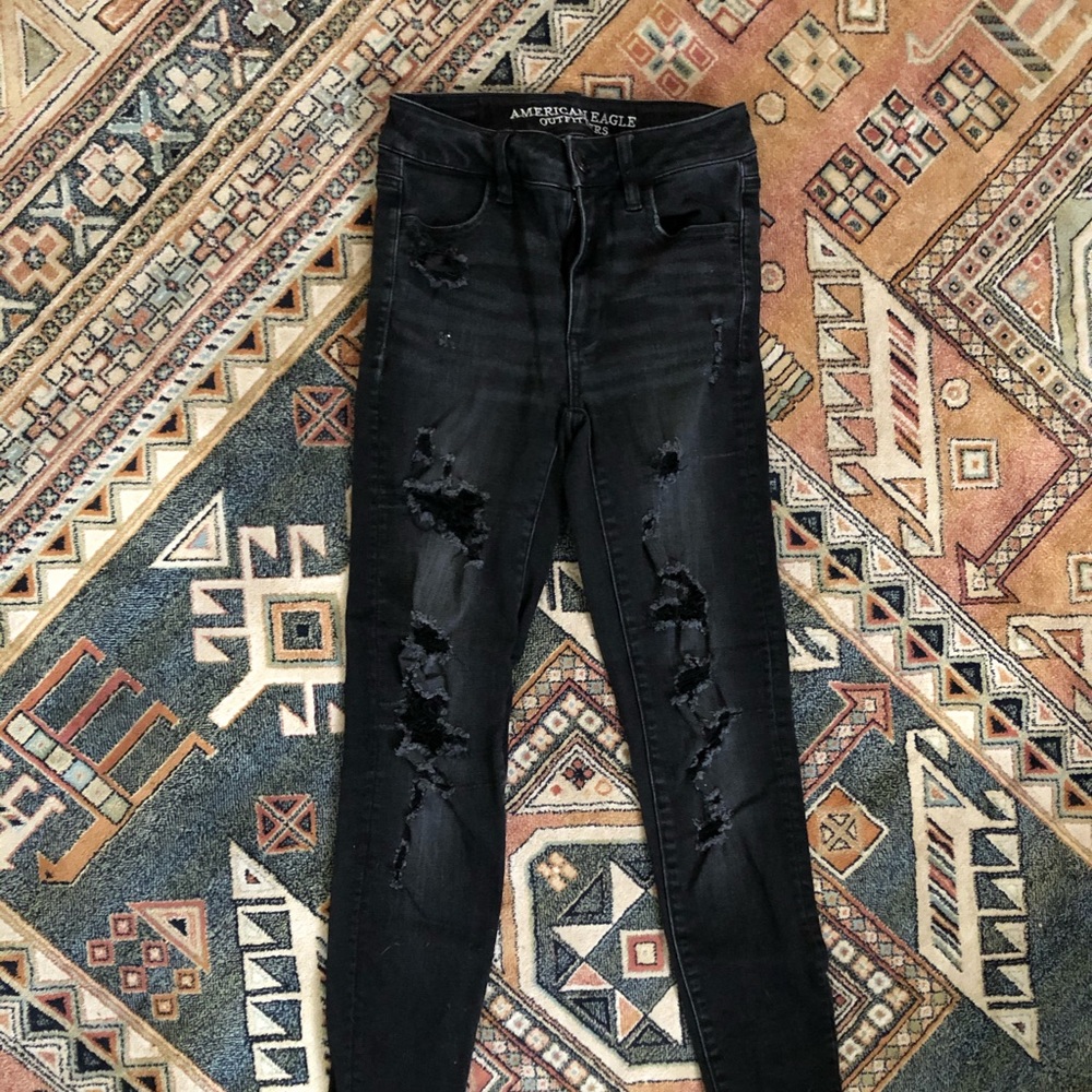 American Eagle Black Jeggings